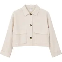 Mazine - Women's Short Linen Jacket - Freizeitjacke Gr XS beige