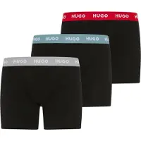 HUGO underwear "BOXERBR TRIPLE" Packung, 3er, 3 Stk. mit elastischem Bund