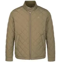 Gant für Herren. 8030170 Baumwollpullover mit kurzem Reißverschluss Casual beige (S), Lässig, Baumwolle