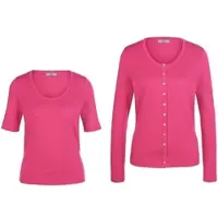 Peter Hahn Twinset aus 100% SUPIMA-Baumwolle pink, 38