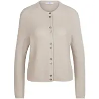 Peter Hahn Strickjacke aus 100% SUPIMA-Baumwolle grau, 46