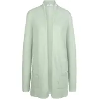 Peter Hahn Cardigan aus 100% Schurwolle grün, 48