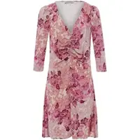 Uta Raasch Kleid V-Ausschnitt rosé, 36