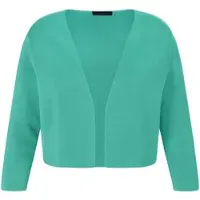 Emilia Lay Strickjacke 3/4-Arm türkis, 50