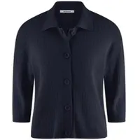Peter Hahn Strickjacke 3/4-Arm blau, 36