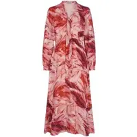 Uta Raasch Kleid V-Ausschnitt rot, 38