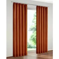 Wirth Vorhang "Trondheim 234 g/m2" Gr. 14, rot (rotbraun), B:270cm H:225cm, Chenille, Polyacryl, Gardinen, Vorhang