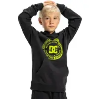 Dc-shoes Hoodie "DC Corpo Raglan", Kinder, Gr. 16(165-172cm), schwarz, Obermaterial: 55% Baumwolle, 25% Baumwolle, 20% Polyester., Sweatshirts Hoodie