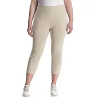 Kjbrand 1100000002199 "Susie Sensitiv 7/8", Damen, Gr. 52, N-Gr, beige, Web, Obermaterial: 75% Elasthan, 25% Polyamid, bequem 7/8-Länge, Hosen 1100000002199, mit hohem Elasthan-Anteil