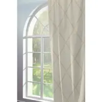 Adam Audio Vorhang ADAM "Casket Valdelana" Gr. 2, beige (naturweiß), B:145cm H:175cm, Jacquard, Baumwolle (Bio-Baumwolle), Gardinen, Vorhang, aus 100% Bio-Baumwolle