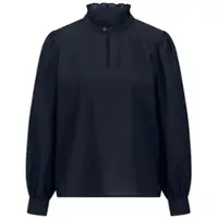 Peter Hahn Bluse zum Schlupfen blau, 38