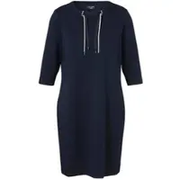 Via appia due Jersey-Kleid 3/4-Arm blau, 50