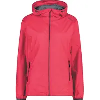 CMP Damen Regenjacke Woman Rain Jacket Fix Hood 33X7496-B880 42 - Fragola - 42