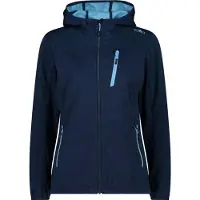 CMP Damen Softshelljacke WOMAN JACKET FIX HOOD 33A5306-M926 38 - Blue - 38