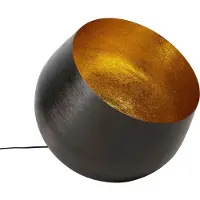 Kare Apollon Bodenleuchte, schwarz, Ø 50 cm
