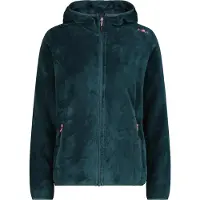 CMP Damen Fleecejacke Woman Jacket Fix Hood 38P1546-F520 42 - Trek Green - 42