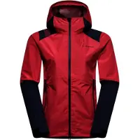 La Sportiva Crossridge Evo Shell Jkt W, Rosebay/Night Sky, XS, Ski Mountaineering, Apparel, Top, Woman -