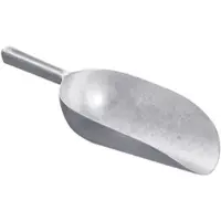 Schneider - Sackschaufel-Aluminium, 385 mm, Griff mittig