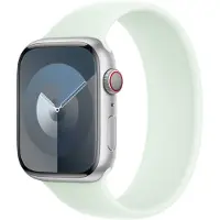 Apple Silikon Solo Loop für Watch | 38/40/41/42 mm - Größe 6 - Soft Mint