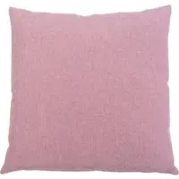 Gozze Dekokissen GÖZZE "Milano", rosa (altrosa, unifarben), B:50cm L:50cm, Polyester, Dekokissen_Sitzkissen_Kissenhüllen, Dekokissen, mit Reißverschluss, Kissenhüle ohne Füllung, 2 Stück
