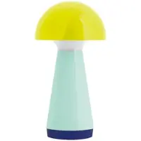 REMEMBER LED-Tischleuchte Bobbi gelb/pastelltürkis/blau Yellow (gelb/pastelltürkis/blau) 18 cm