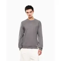 EA7 für Herren. 7M001489_AF17787 Logo Series Sweatshirt grau (XS), Lässig, Sportlich, Baumwolle, Sportbekleidung, Multisport, Kurzarm