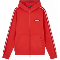 EA7 für Herren. 7M001480_AF12660 Sweatshirt Logo Serie rot (3XL), Blau, Lässig, Sportlich, Sportbekleidung, Multisport, Polyester, Kurzarm