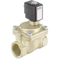 Burkert Magnetventil G1'' NC Messing FKM 0.2-16bar/3-232psi 24VAC 6281 221881