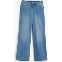 Bonprix Weite Jeans Loose Fit, 5-Pocket-Style, Wide-Leg Jeans, Mid Waist