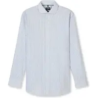 Olymp Langarmhemd "Luxor", Herren, Gr. 40, N-Gr, silbergrau, Web, Obermaterial: 100% Baumwolle, gestreift, normal, 2-Knopf-Manschette, Hemden Langarmhemd, modern fit, Royal -Kentkragen, Businesshemd