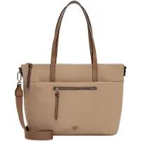 Suri Frey Shopper "Shopper SFY Destiney", Damen, Gr. B/H/T: 44cm x 30cm x 12,5cm 0, grau (taupe 900), Polyester, Taschen Shopper