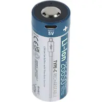 Ansmann 26650 Li-Ion Akku mit USB-C Ladebuchse, 3,6V 5100mAh min. 4950mAh, mit Schutzschaltung