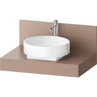 Duravit Konsole Balcoon 80x55x37cm, 1 Ausschn Beck. mitt, umb ma