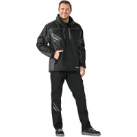 Planam Winterjacke Highline Gr. XL schwarz/schiefer/zink