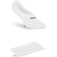 FILA Füßlinge "UNISEX GHOST SOCKS SILICONE HEEL INSIDE", Damen, Gr. 39-42, weiß, Baumwollmischung, normal, Socken Füßlinge, mit Logo-Schriftzug