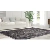 Calo-deluxe Teppich "Layata 8035" Gr. 6, grau, B:200cm H:9mm L:290cm, Kunstfaser, Teppiche, Teppich, Kurzflor, Wohnzimmer
