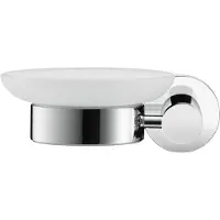 Duravit D-Code Seifenschale, wandhängend, links, 0099171000, Farbe: Chrom