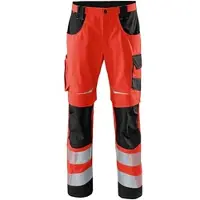Kübler REFLECTIQ Hose PSA 2 warnrot/schwarz 24K - 2207 8341-5499-24K - warnrot/schwarz