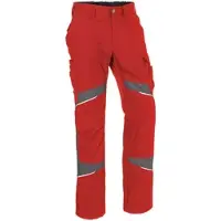 Kübler ACTIVIQ cotton+ Hose mittelrot/anthrazit 30 - 2250 3421-5597-30 - mittelrot/anthrazit