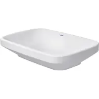 Duravit Aufsatzwaschtisch DuraStyle 60x38cm, geschli., o. HL, ÜL, HLB, weiß