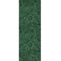 Queence Vinyltapete "Fluid", grün, B:0,9m L:2,5m, Vinyl, Tapeten, Vinyltapete, 90x250cm, selbstklebend, kinderleichte Anbringung,, Sticker