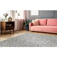 Calo-deluxe Fellteppich "Vezzana 615" Gr. 6, grau, B:200cm H:5mm L:290cm, Kuhfell, Leder, Teppiche, Fellteppich, echtes Rinderfell, Wohnzimmer