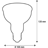 Segula LED-Leuchtmittel "PAR30 Reflektor 36 Ambient dimming", Energieeffizienz: G, schwarz, Leuchtmittel, LED Reflektor 36 Ambient PAR30, E27, 13W, 2000-3000K, schwarz, LED-Leuchtmittel