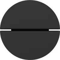 Eglo LED-Wandleuchte PIANOSA, schwarz, Ø 18 cm, IP44, CCT
