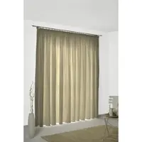 Wirth Vorhang "Felsted" Gr. 3, grau (taupe), B:132cm H:220cm, Jacquard, Polyester, Gardinen, Vorhang