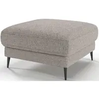 Home affaire Polsterhocker "Downtown", beige (natur), B:80cm H:44cm T:80cm, 96% Polyester, 4% Polyacryl, Hocker, Polsterhocker, passend zur Serie, auch in Cord