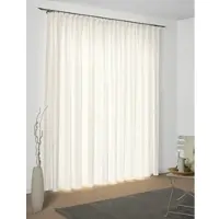 Wirth 1100000002199 "Chiming" Gr. 3, beige (natur), B:135cm H:225cm, Baumwolle, Polyester, Gardinen, 1100000002199