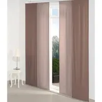 Wirth Schiebegardine "Torbole" Gr. 2, rot (apricot), B:60cm H:175cm, Jacquard, Baumwolle, Polyester, Gardinen, Schiebegardine