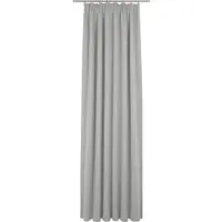 Adam Audio Vorhang ADAM "Uni Collection light" Gr. 2, grau (hellgrau), B:145cm H:175cm, Baumwolle (Bio-Baumwolle), Gardinen, Vorhang, aus 100% Bio-Baumwolle