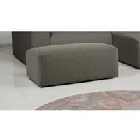 Inosign Polsterhocker "Koa", grün (khaki), B:114cm H:44cm T:61cm, 62% Polypropylen, 32% Polyester, Hocker, Polsterhocker, Wellenunterfederung, weicher Lounge-Sitzkomfort